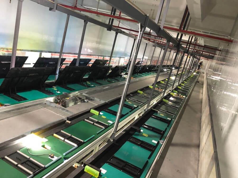 LED顯示屏組裝、檢測、包裝線